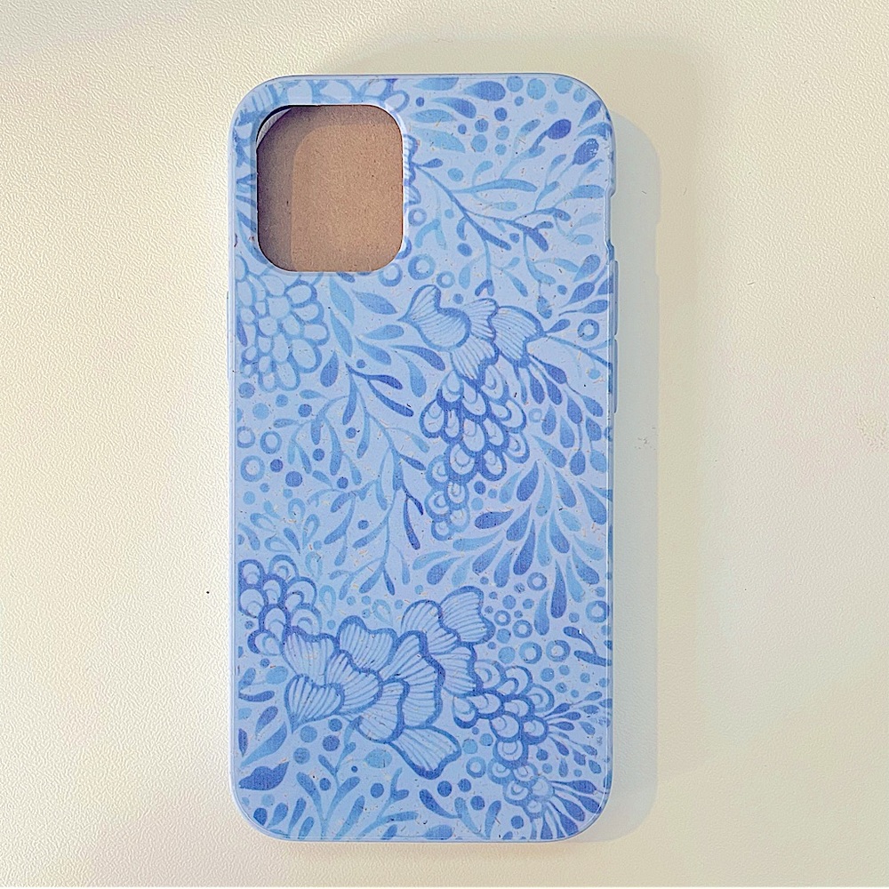 Powder Blue Reef iPhone 12 Mini Case